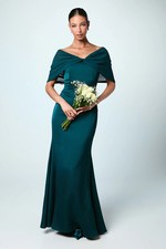 Coast Emerald A-Line Dress Womens Bridesmaids Dresses