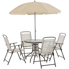 6 PCS Patio Dining Furniture