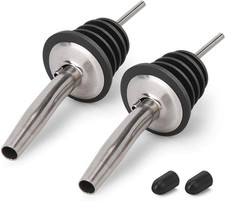 2PCS Stainless Steel Pourers