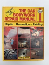 The Car Bodywork Repair Haynes Manual Dated 1985 Repair Renovation Painting