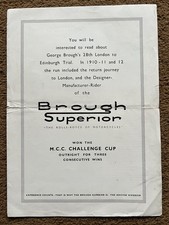 Brough Superior SS100 Motor