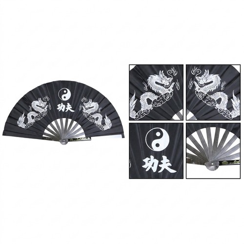 Kung fighting fan stainless - fu,