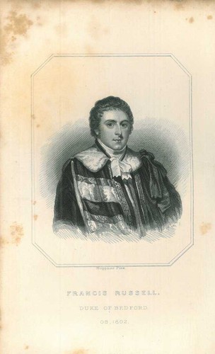 Portrait francis russell - portrait,