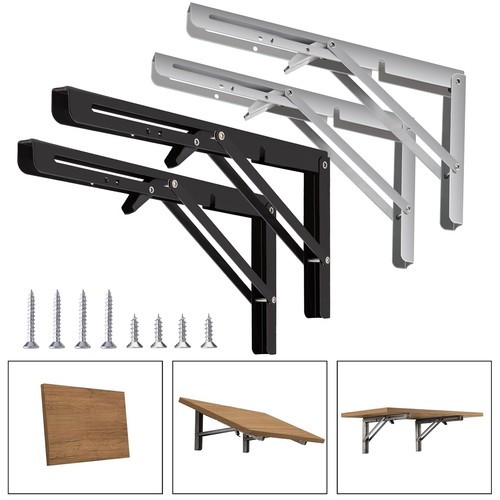 Folding shelf brackets - shelf,