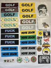 Golf Wang Sticker Bundle Lot Tyler The Creator