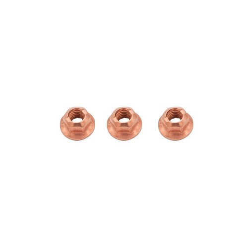 Copper nut exhaust - 3x, manifold