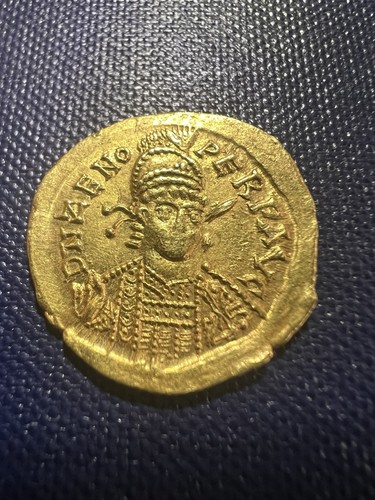 Roman gold solidus - roman,