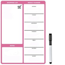 Magnetic Weekly Planner, Dry