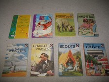 8-off Old Ladybird Hardback