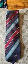 Vintage silk tie - Lords International Cricket Tour 2007 