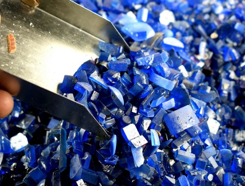 Tanzania blue tanzanite - tanzania, 50