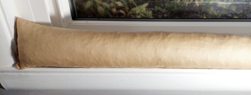 Door draft stopper cedar - door,
