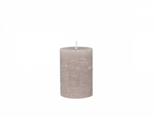 Taupe pink coloured pillar - taupe,