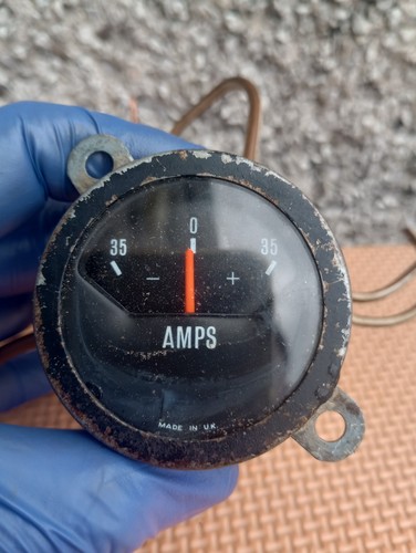 Original 1975 smiths ammeter - original,