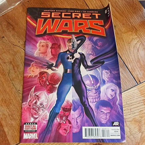 Marvel secret wars cgc - #3, 9.4