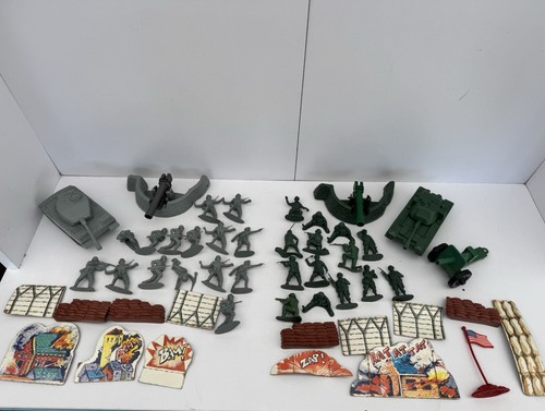Vintage army toy - army, soldiers