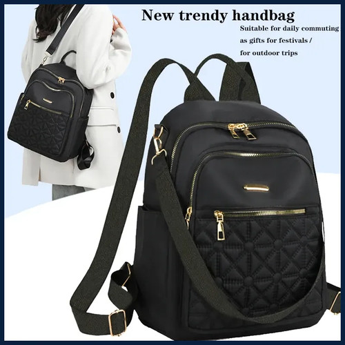 Sleek quilted backpack - sleek,