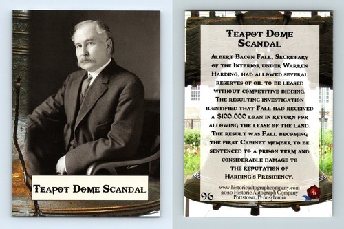Teapot dome scandal potus - dome,