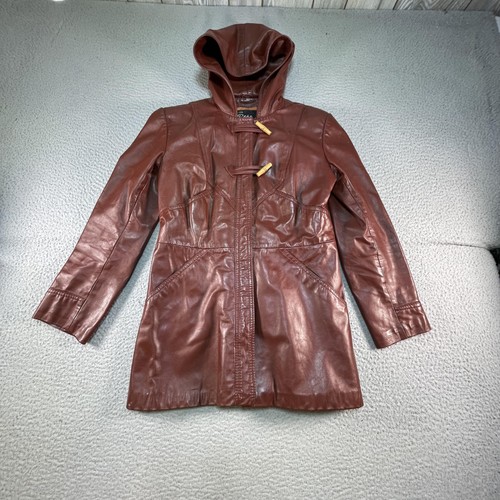 Vintage leather coat womens - vintage,