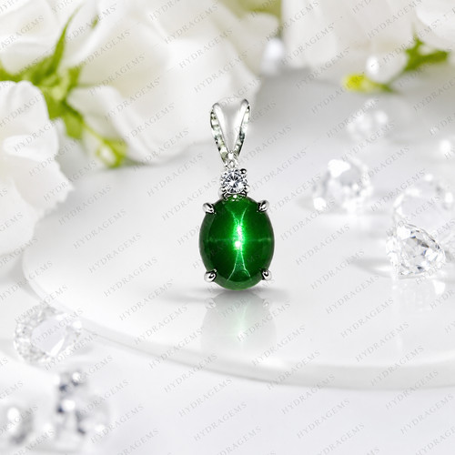 Natural ray green - green, star