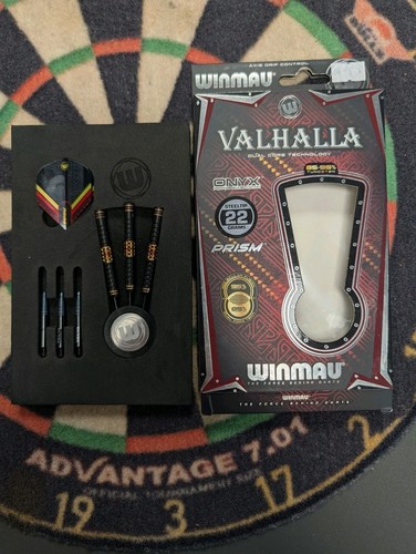 Winmau valhalla tungsten darts - tungsten,