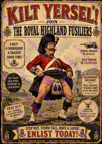 Royal highland fusiliers - highland,
