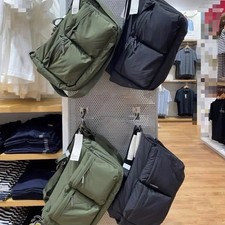 UNIQLO Shoulder bag Backpack Multi-pocket Men Sports School Bag Gym Bag Unisex