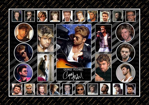 George michael signed - george,