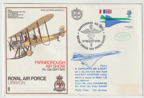 1970 flown cover - 7/9/1970,