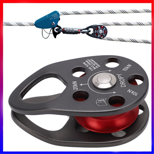 Small rope pulley aluminum - rope,