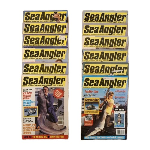 Sea angler magazine complete - magazine,