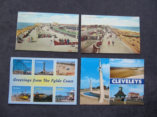 Postcards cleveleys and - 4,