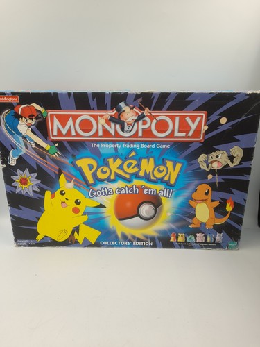 Pokemon monopoly 1999 - pokemon,