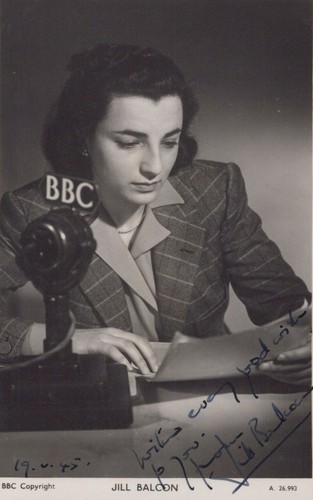Jill balcon bbc london - balcon, at