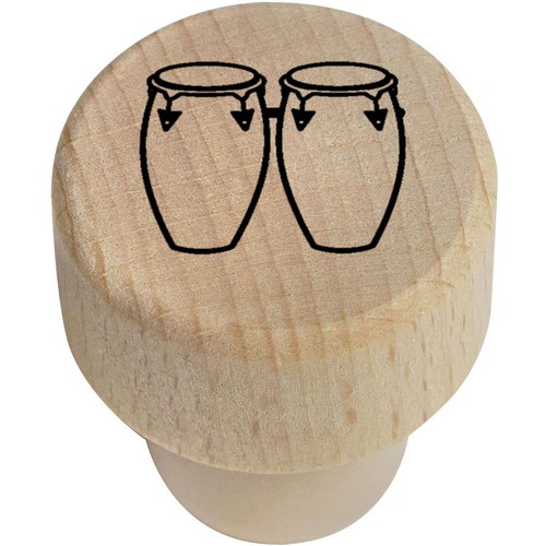 Conga drums bottle stopper - 'conga,