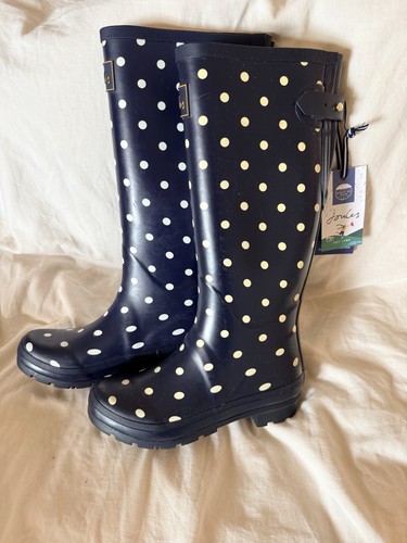 Joules wellingtons navy - wellingtons,