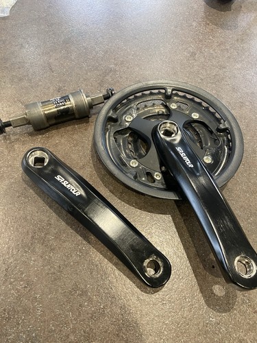 Suntour triple bike chainset - triple,