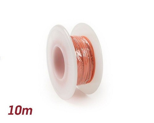 Electric cable orange 85mm - orange, 0.85mm