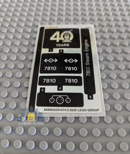 Lego trains sticker sheet - lego,
