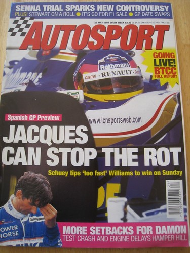 Autosport may 1997 - 1997, jacques