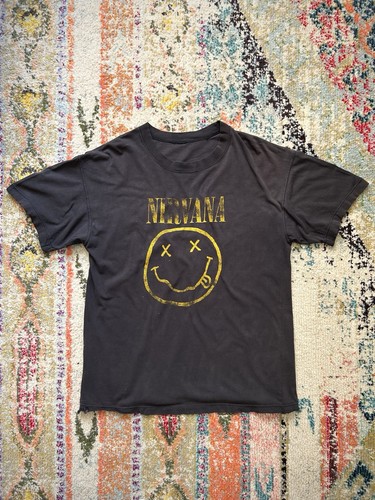 Vintage 1992 nirvana smiley - vintage,