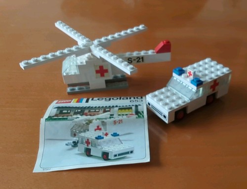 Lego legoland 653 helicopter - 653,