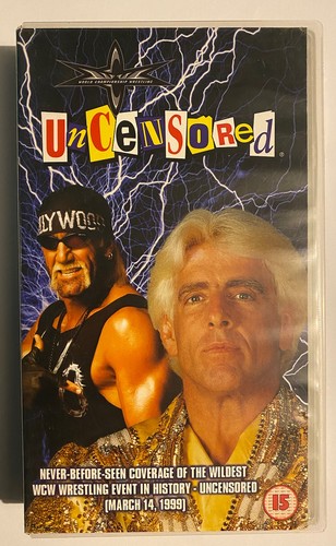 Wcw uncensored 1999 vhs - wcw,