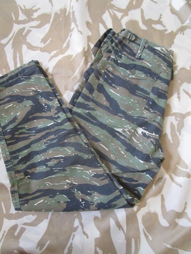 Tiger stripe trousers army - tiger,