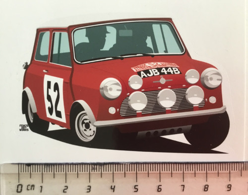 Sticker decal mini - mini, cooper