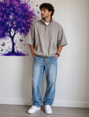 Short sleeve jacket - short,