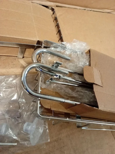 Drill shower caddy chrome - no,