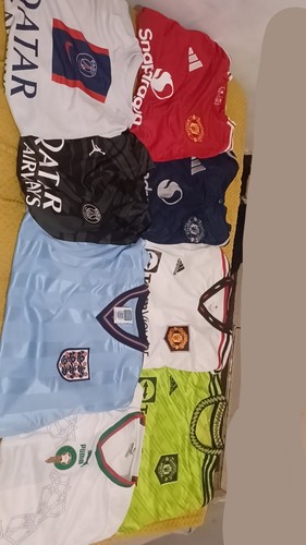 Mens 8pc medium football shirt - medium,