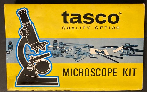 Vintage tasco microscope kit - microscope,