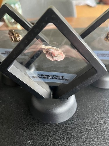 Cummingtonite mineral sample - -,